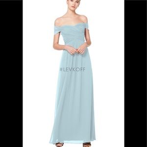 BILL LEVKOFF Style #7071. Pale Blue Sz.8